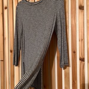 Long sleeve striped AE shirt